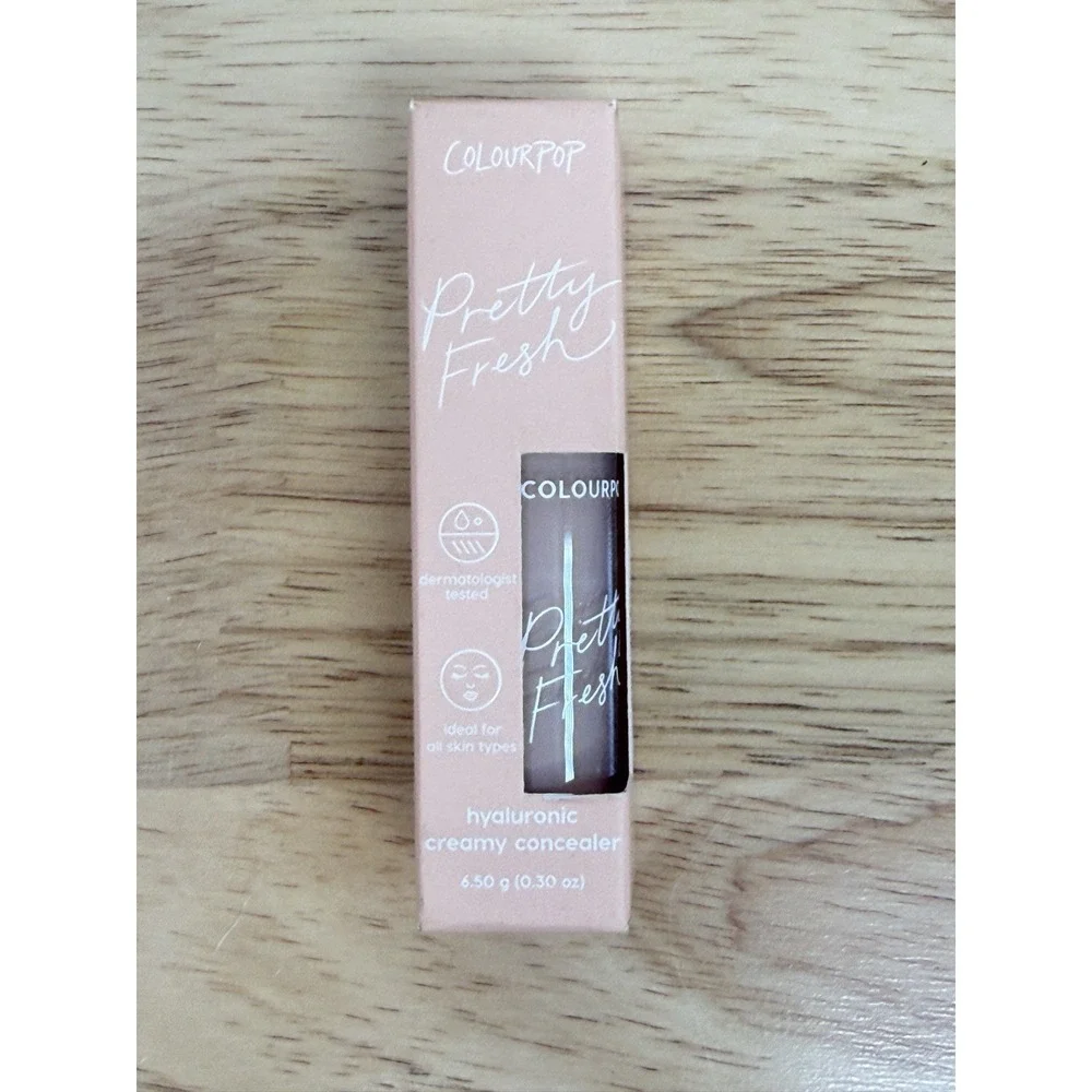 ColourPop Pretty Fresh hyaluronic Creamy Concealer in Light 40N 1 fl oz. NEW